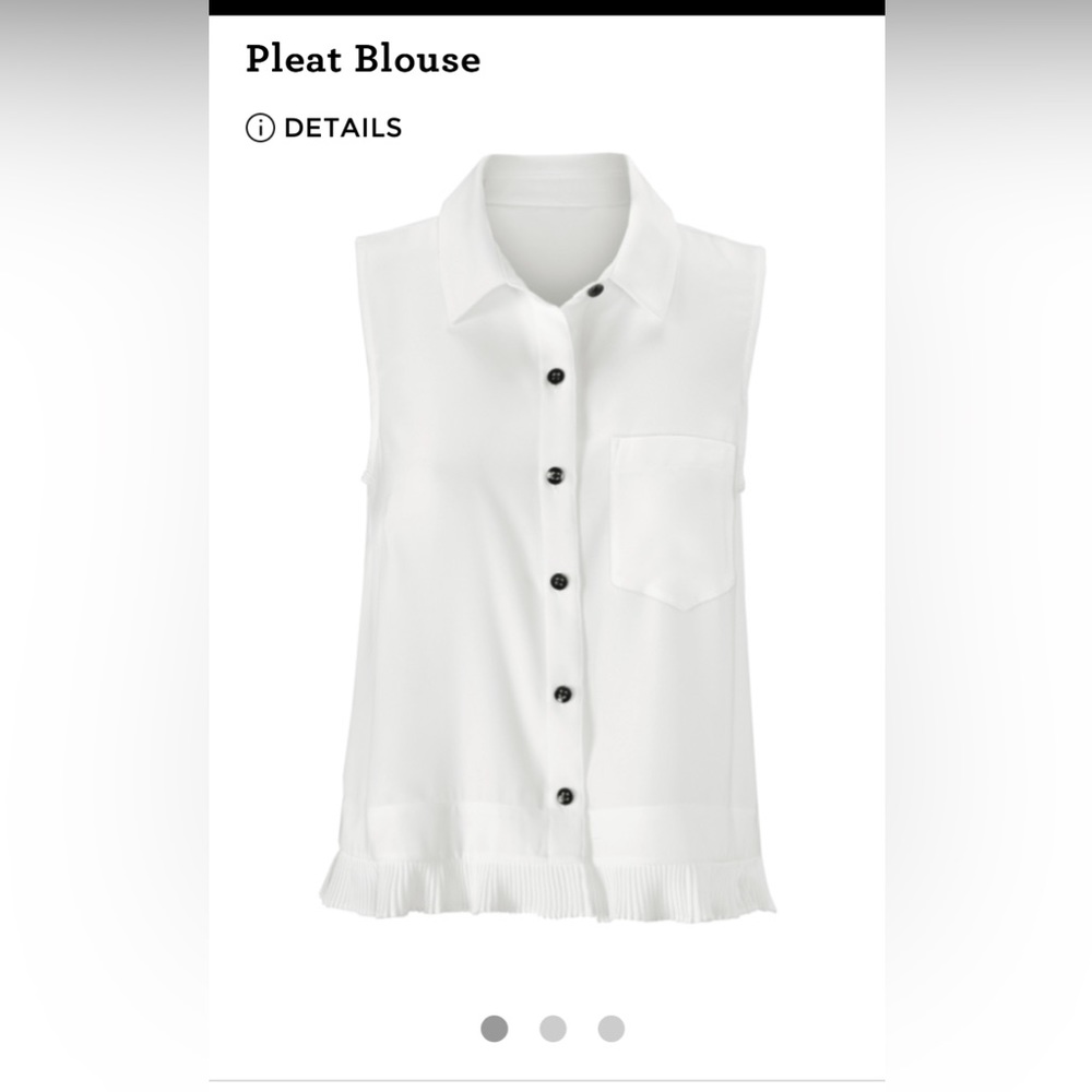 Cabi Sleeveless Top - Size small